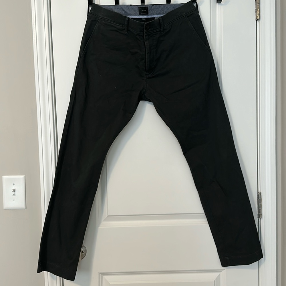 J. Crew 484 Slim-fit Men’s Chino Pant in Onyx Gray Size 32x30